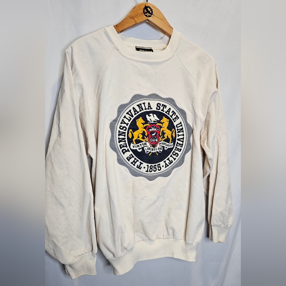 Vintage Pennsylvania State University Corduroy Sweater